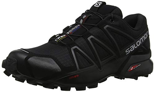 Salomon Herren Speedcross 4 Traillaufschuhe, schwarz