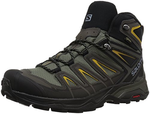 Salomon Herren X Ultra 3 Mid GTX Trekking- & Wanderstiefel, Schwarz-Grau