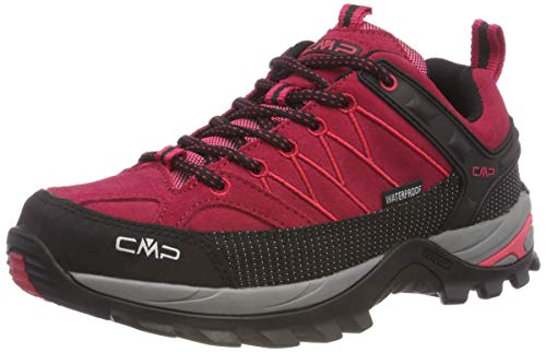 CMP Damen Rigel Low Trekking- & Wanderhalbschuhe, Rot