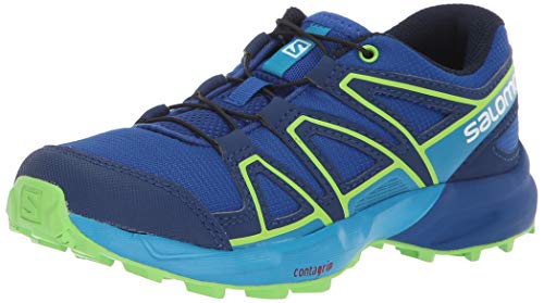 Salomon Unisex-Kinder Speedcross J Traillaufschuhe, Blau