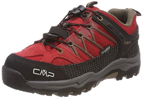 CMP Unisex-Kinder Rigel Trekking-& Wanderhalbschuhe, Rot