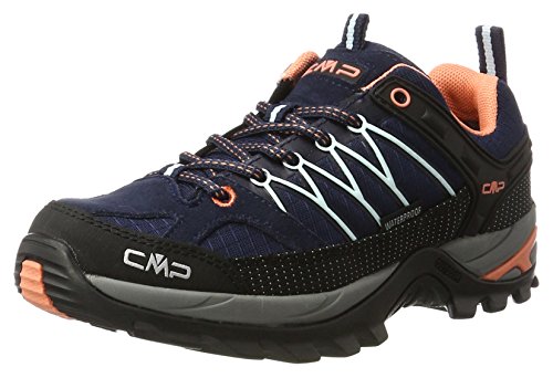 CMP Damen Rigel Low Trekking- & Wanderhalbschuhe, Blau