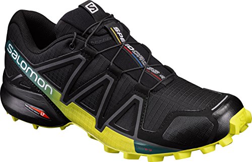 Salomon Herren Speedcross 4 Traillaufschuhe, Schwarz