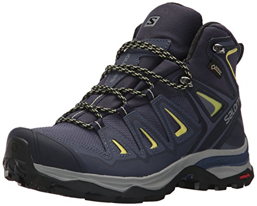 Salomon Damen Multi-Stiefel X Ultra 3 Mid GTX Women Trekking-& Wanderstiefel, Blau