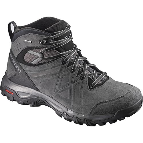 Salomon Herren Evasion 2 MID LTR GTX Hiking- und Multifunktionsschuhe, Synthetik/Textil, grau