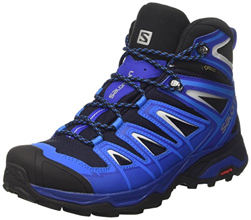 Salomon Herren X Ultra 3 Mid GTX Trekking-& Wanderstiefel, Blau