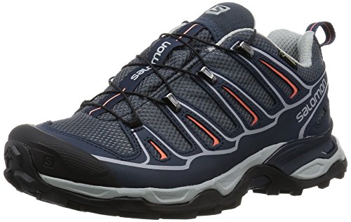 Salomon X Ultra 2 GTX, Damen Trekking- & Wanderhalbschuhe, Blau