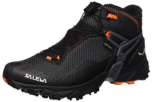 Salewa Ms Ultra Flex Mid Gtx, Herren Trekking- & Wanderhalbschuhe, Schwarz